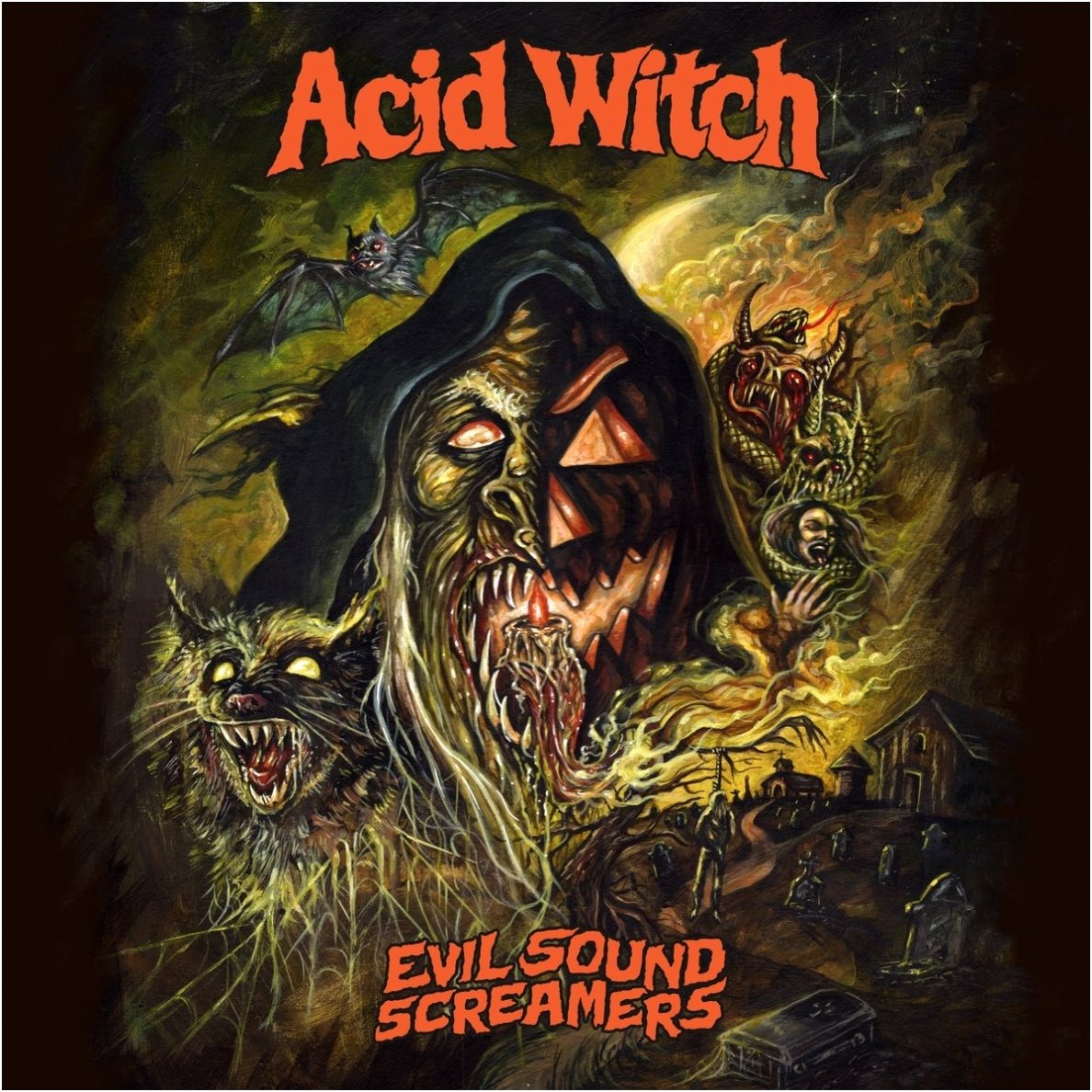 Acid Witch - Evil Sound Screamers CD Acid Witch - Evil Sound Screamers CD