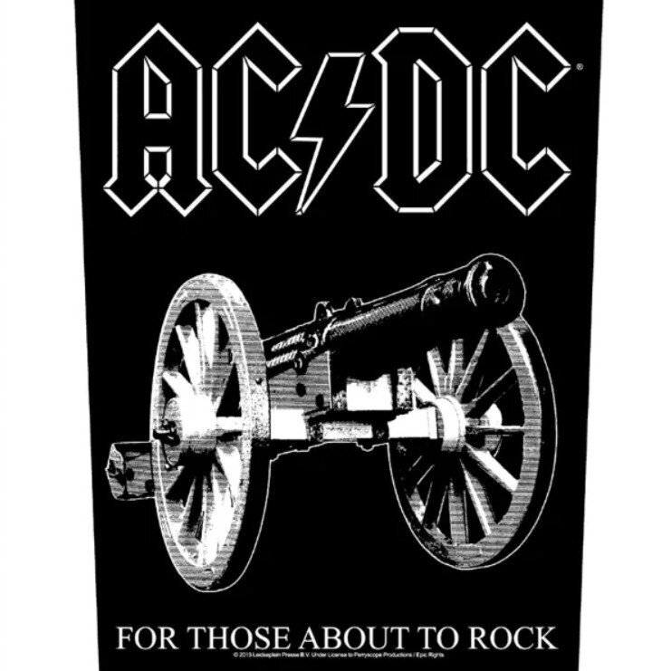 AC/DC - For Those About to Rock Backpatch
