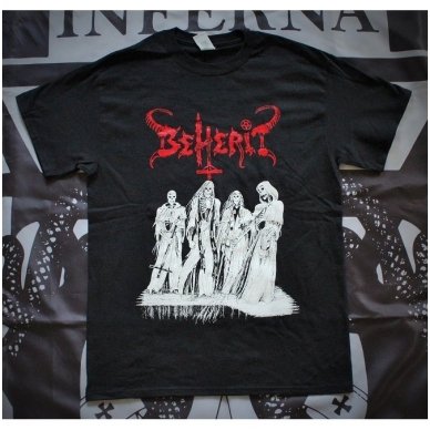 Beherit - Satanic Metal Temple T-Shirt (+ Girlie)
