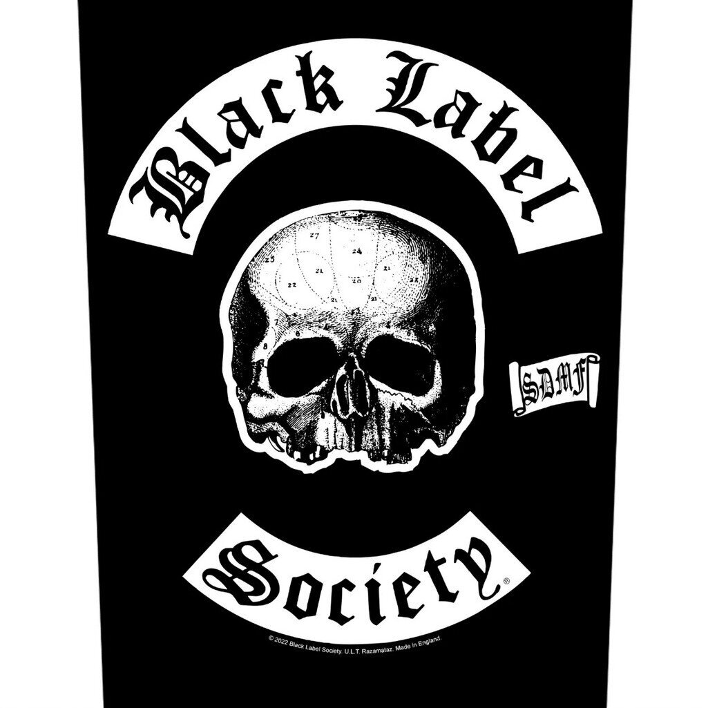 Black Label Society - SDMF Backpatch