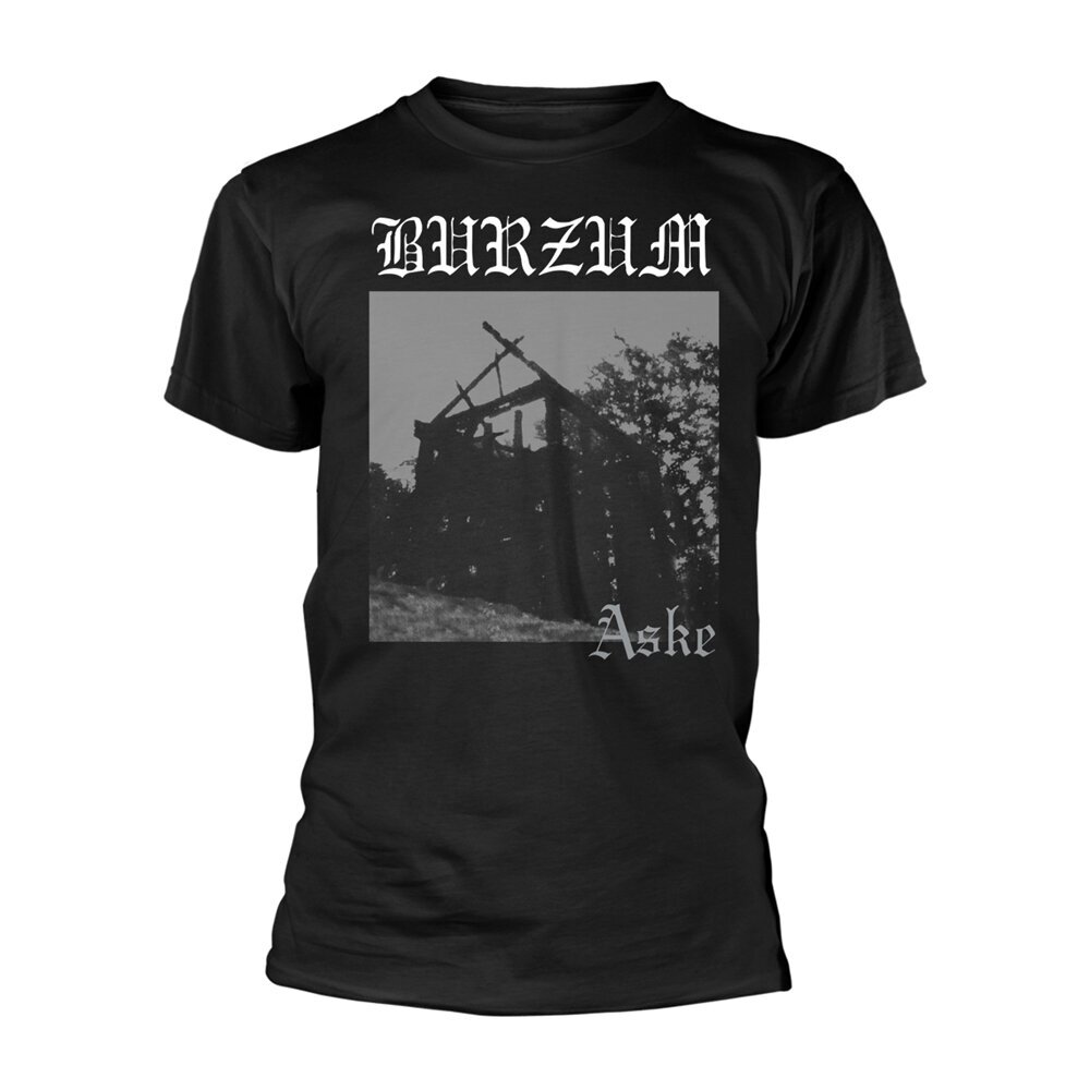 Burzum - Aske T-Shirt (White Logo)