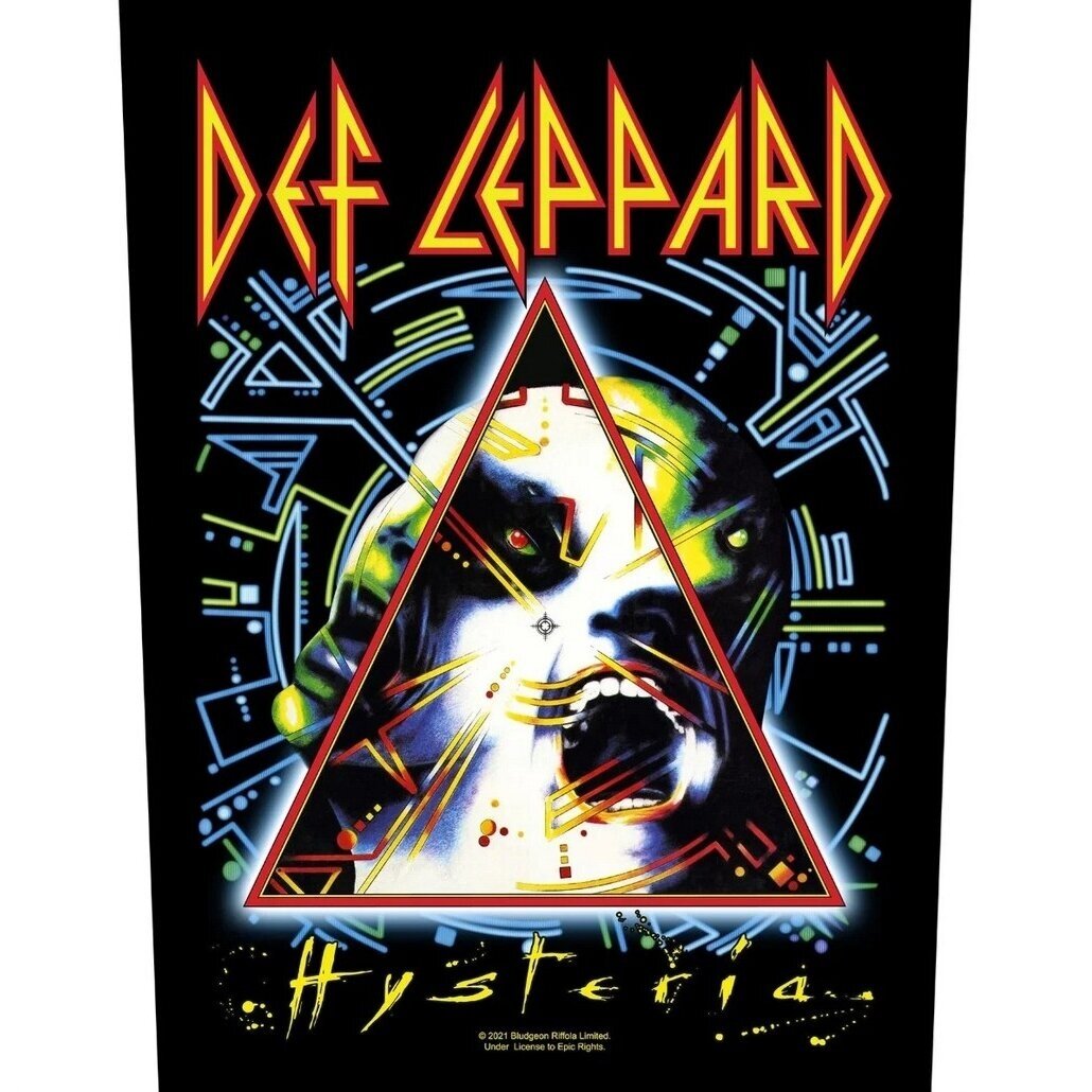 Def Leppard - Hysteria Backpatch