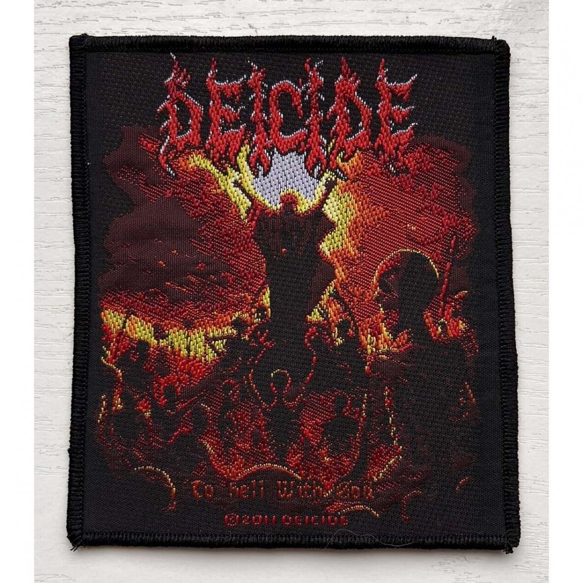 Deicide - To Hell With God Patch