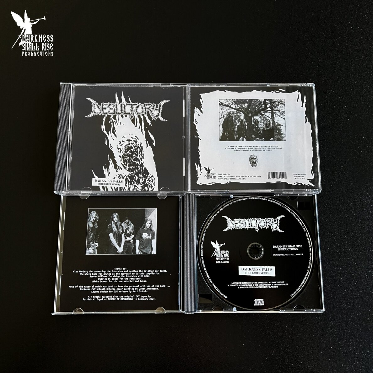 Desultory - Darkness Falls (The Early Years) CD 1 Desultory - Darkness Falls (The Early Years) CD 1