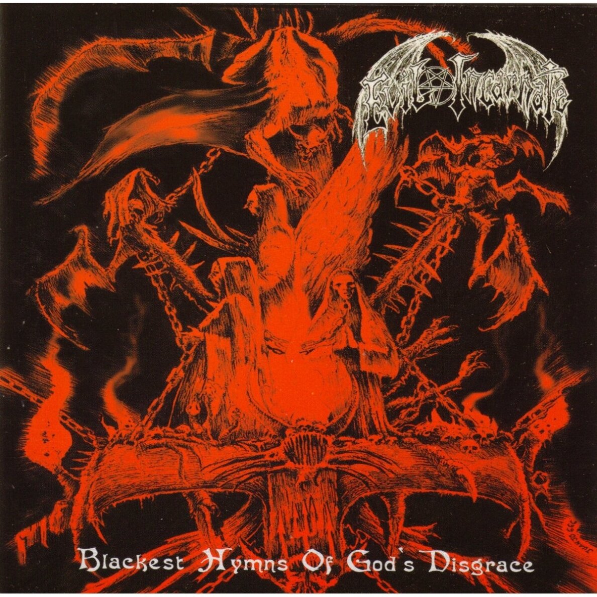 Evil Incarnate - Blackest Hymns of Gods Disgrace CD