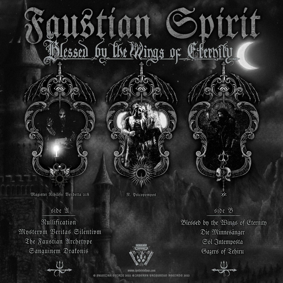 Faustian Spirit - Blessed by the Wings of Eternity LP 1 Faustian Spirit - Blessed by the Wings of Eternity LP 1