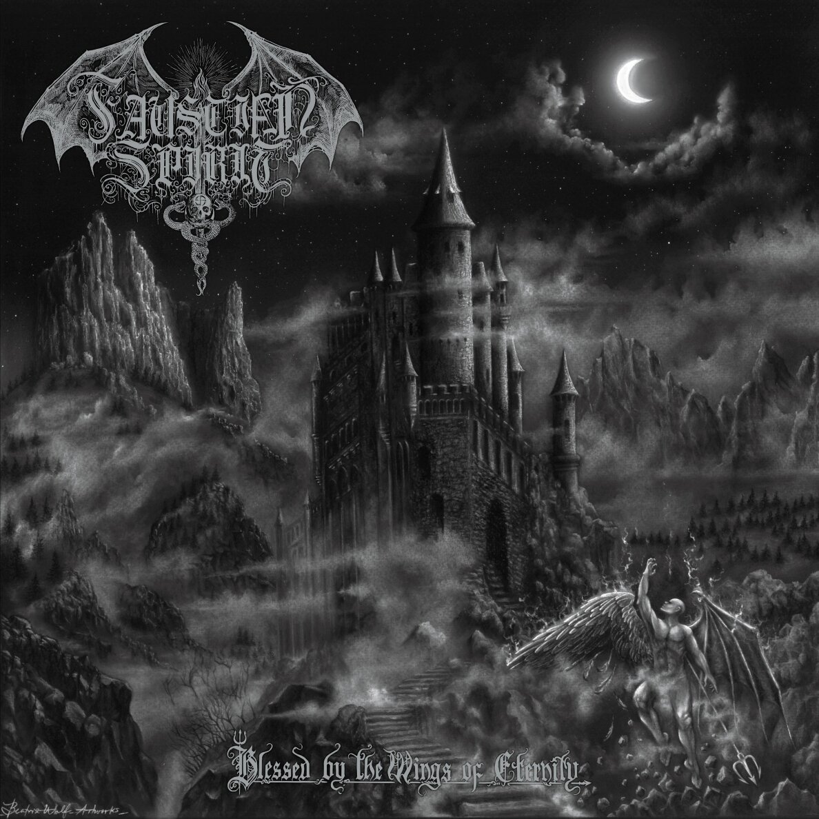 Faustian Spirit - Blessed by the Wings of Eternity LP Faustian Spirit - Blessed by the Wings of Eternity LP