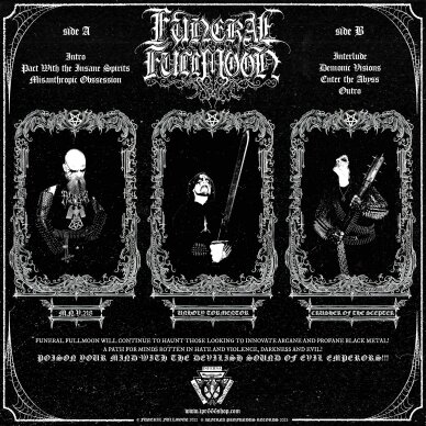 Funeral Fullmoon - Unholy Kingdom of Diabolic Emperors LP 1