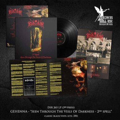 Gehenna - Seen Through The Veils Of Darkness (The Second Spell) LP 1 Gehenna - Seen Through The Veils Of Darkness (The Second Spell) LP 1