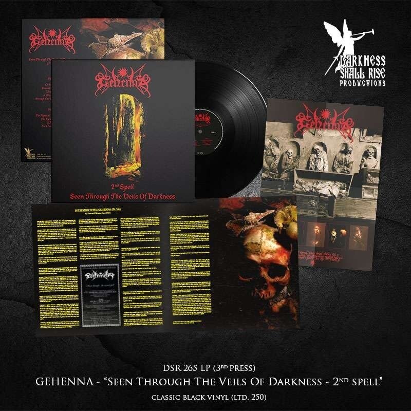 Gehenna - Seen Through The Veils Of Darkness (The Second Spell) LP 1 Gehenna - Seen Through The Veils Of Darkness (The Second Spell) LP 1