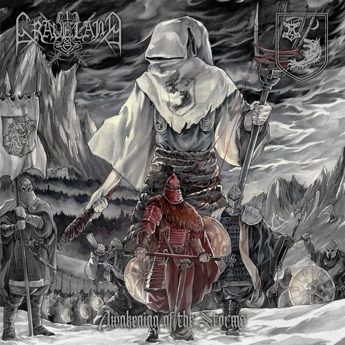 Graveland / Commander Agares - Awakening of the Storms CD Graveland / Commander Agares - Awakening of the Storms CD