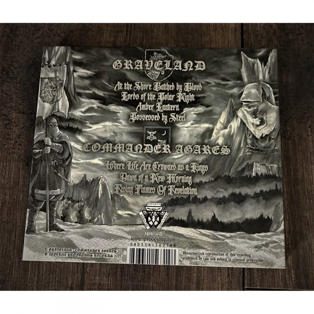 Graveland / Commander Agares - Awakening of the Storms CD 2 Graveland / Commander Agares - Awakening of the Storms CD 2