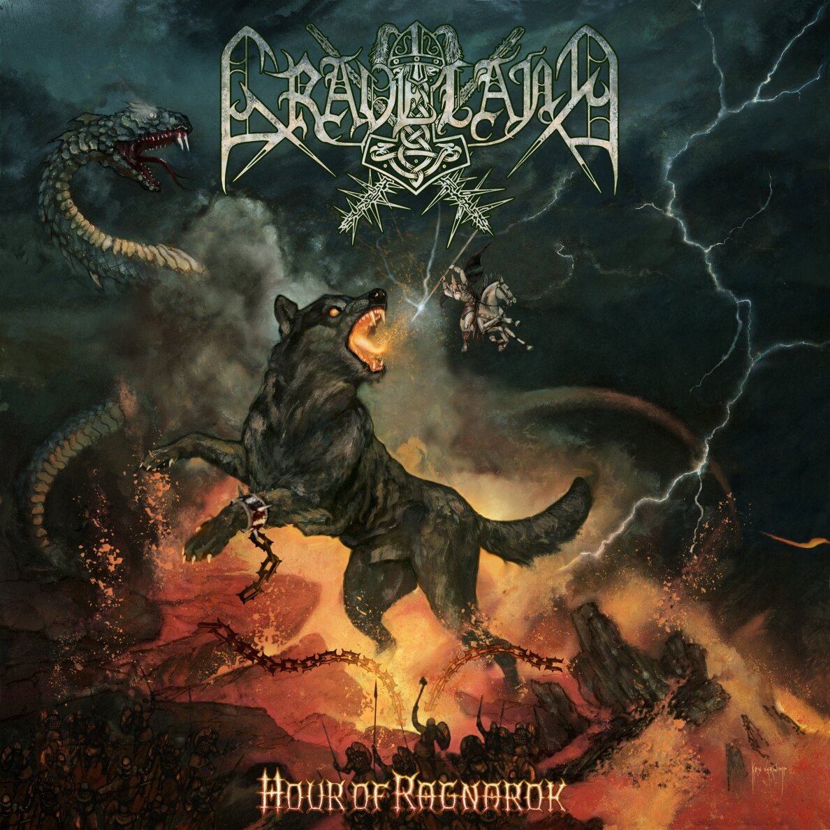 Graveland - Hour of Ragnarok CD Graveland - Hour of Ragnarok CD