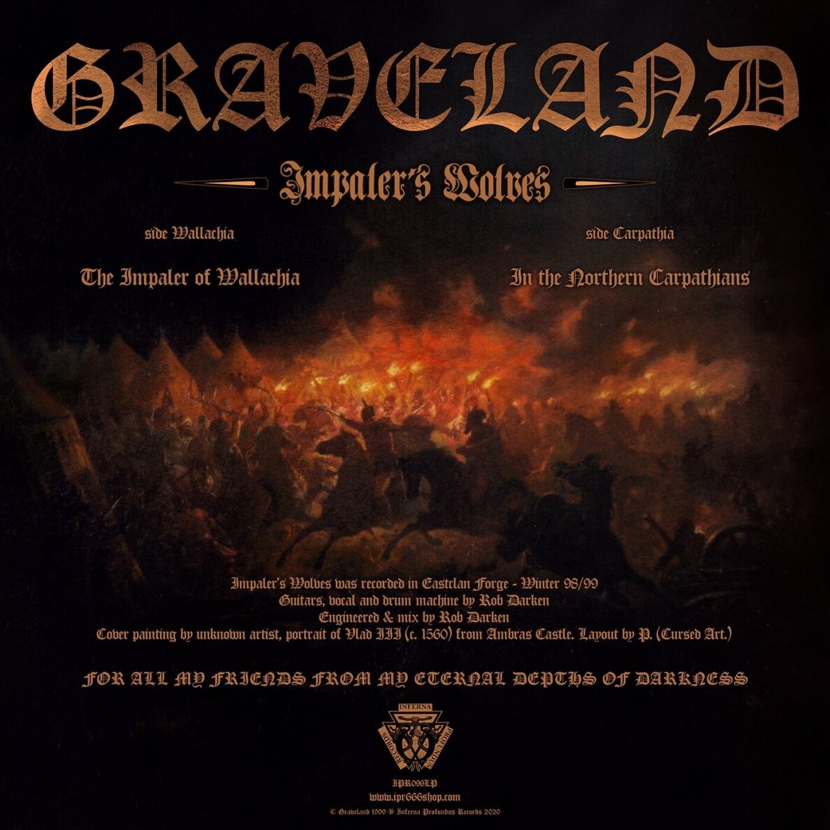 Graveland - Impaler's Wolves LP 1