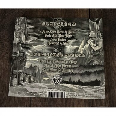 Graveland / Commander Agares - Awakening of the Storms CD