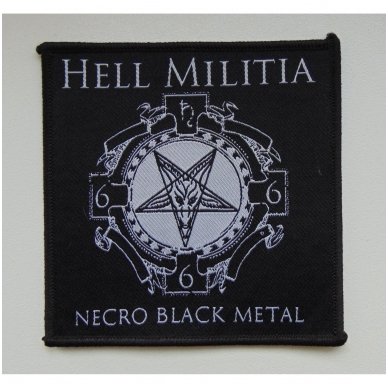 Hell Militia - Necro Black Metal Patch