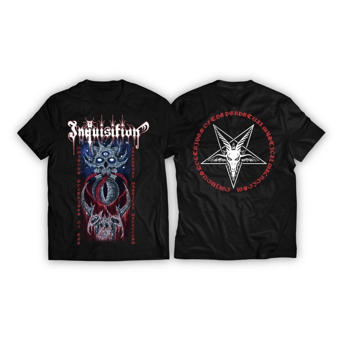 Inquisition - Ominous Doctrines of the Perpetual Mystical Macrocosm T-Shirt Inquisition - Ominous Doctrines of the Perpetual Mystical Macrocosm T-Shirt