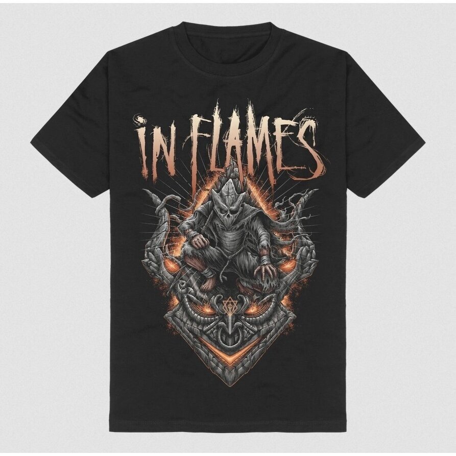 In Flames - Temple Mask T-Shirt