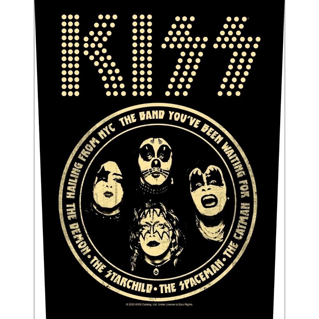 Kiss - Hailing From NYC Backpatch