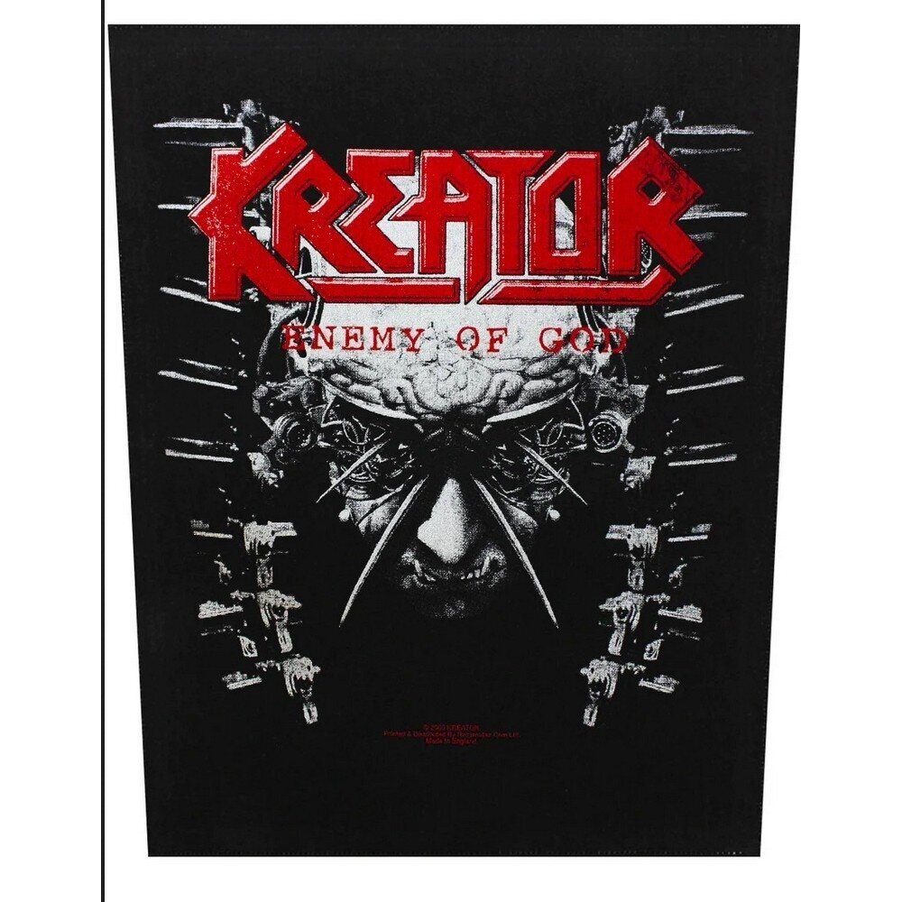 Kreator - Enemy of God Backpatch