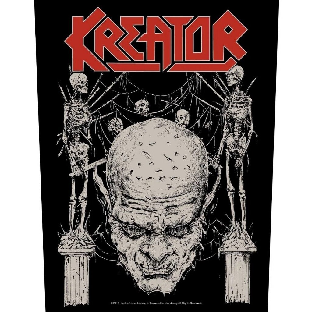 Kreator - Skull & Skeleton Backpatch