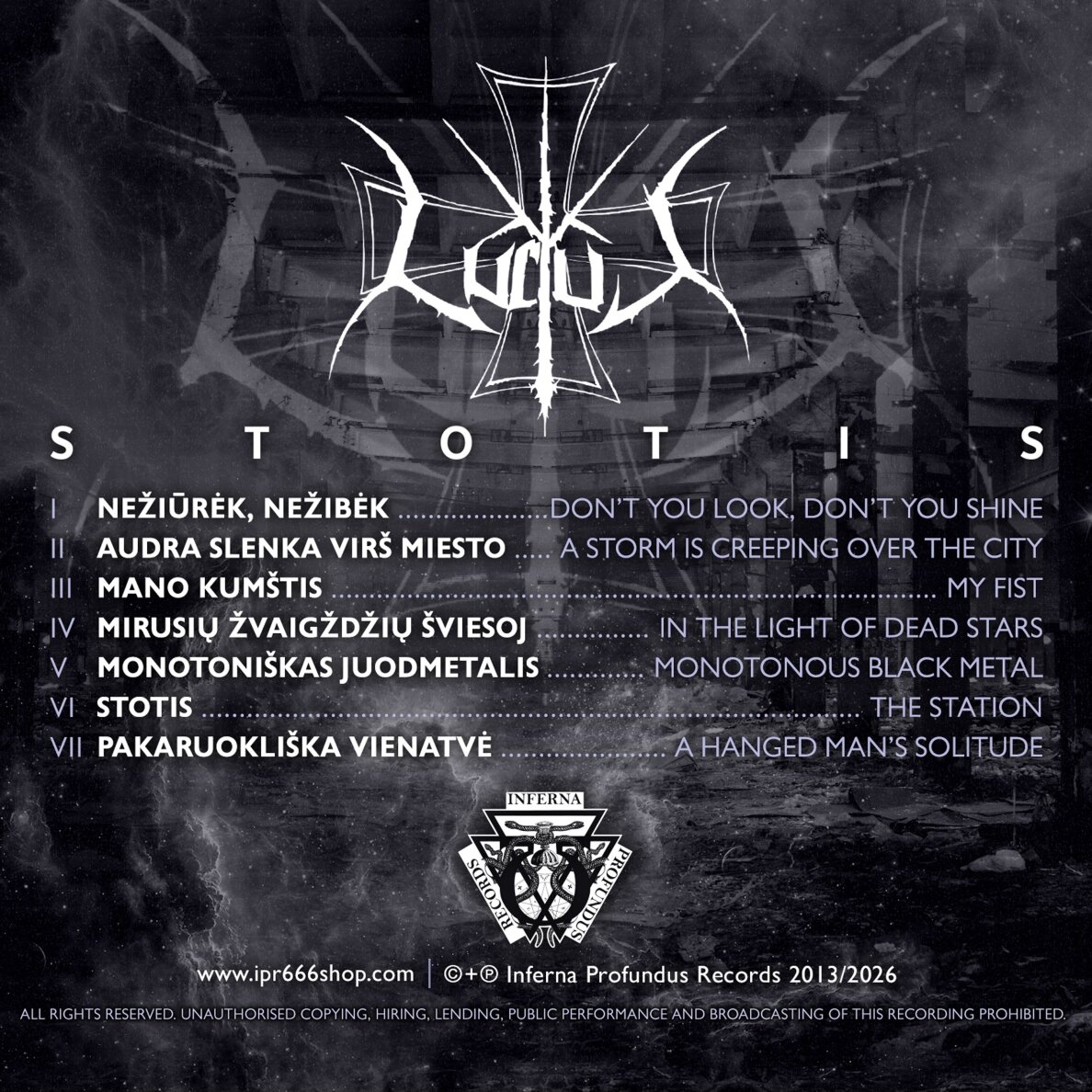 Luctus - Stotis CD 1
