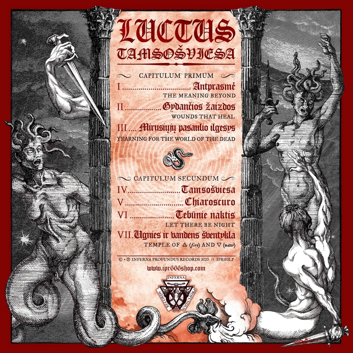 Luctus - Tamsošviesa CD 1 Luctus - Tamsošviesa CD 1