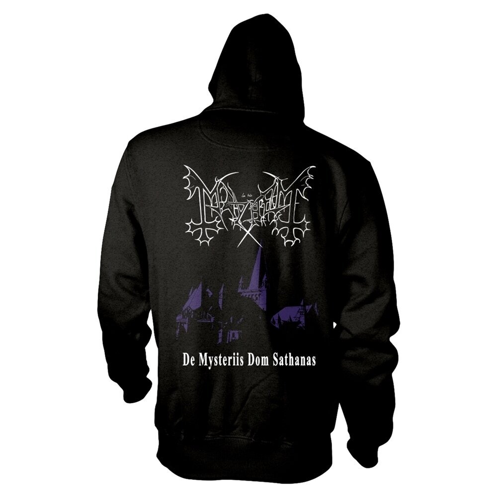 Mayhem - De Mysteriis Dom Sathanas Hooded Zipper 1