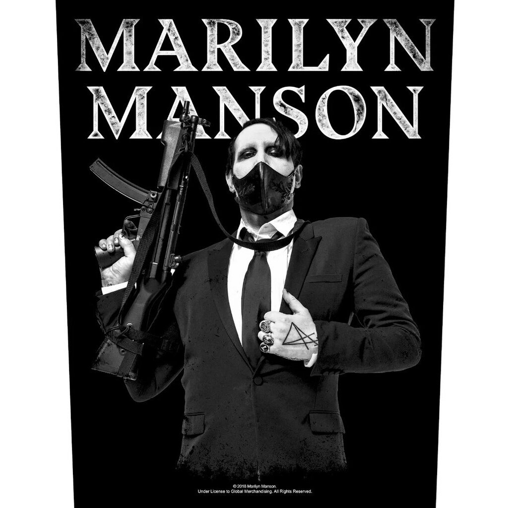 Marilyn Manson - Machine Gun Backpatch