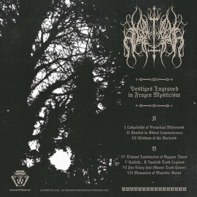 Mantiel - Vestiges Engraved in Frozen Mysticism History LP 1