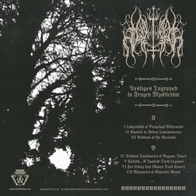 Mantiel - Vestiges Engraved in Frozen Mysticism History LP 1 Mantiel - Vestiges Engraved in Frozen Mysticism History LP 1
