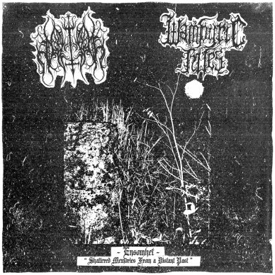 Mantiel / Wampyric Rites - Ensomhet (Shattered Memories From A Distant Past) LP
