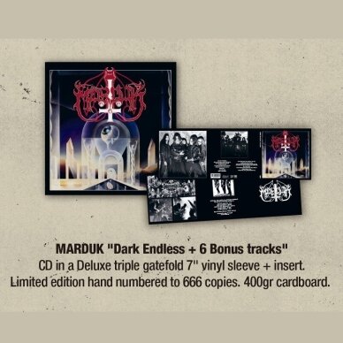 Marduk - Dark Endless CD (Deluxe edition) Marduk - Dark Endless CD (Deluxe edition)
