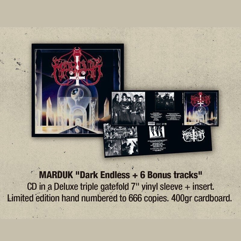 Marduk - Dark Endless CD (Deluxe edition) Marduk - Dark Endless CD (Deluxe edition)