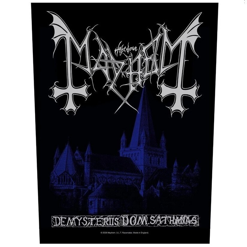 Mayhem - De Mysteriis Dom Sathanas Backpatch