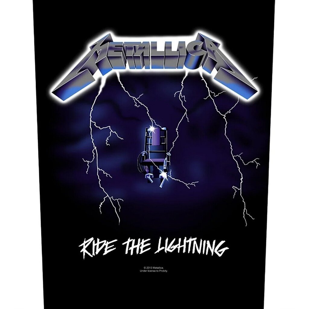 Metallica - Ride The Lightning Backpatch