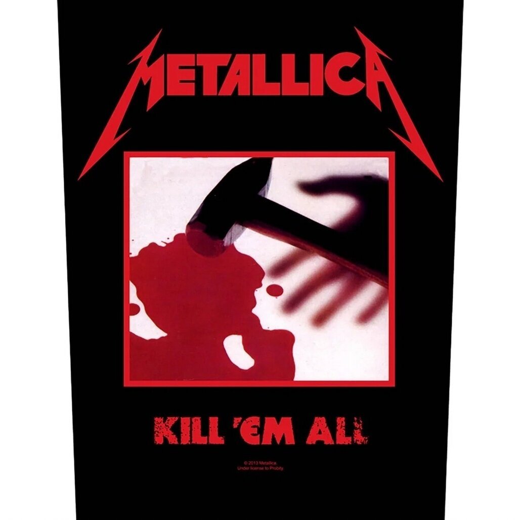 Metallica - Kill 'Em All Backpatch