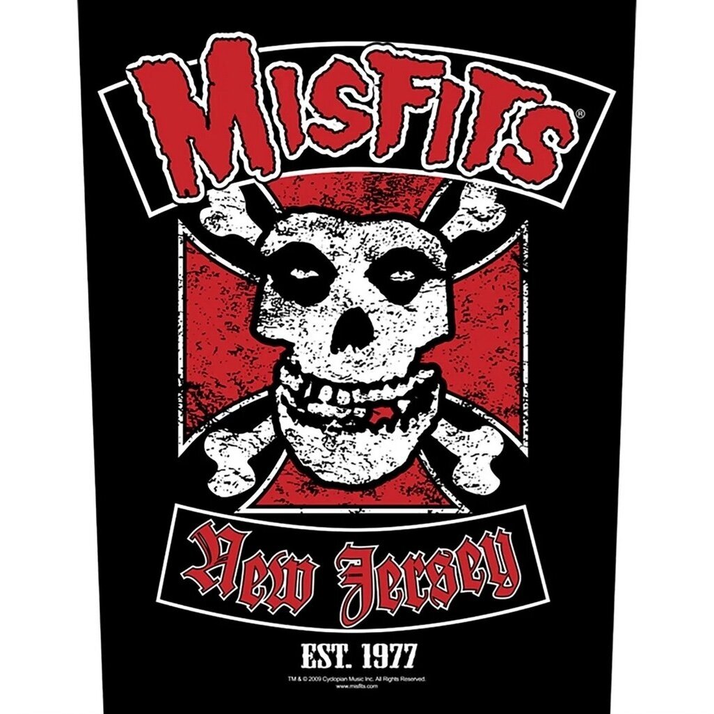 Misfits - Biker Backpatch