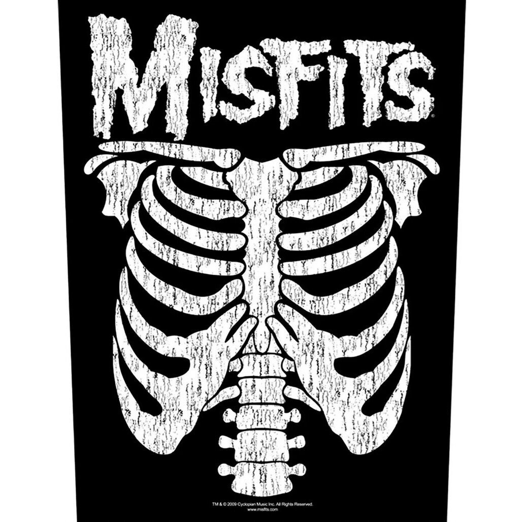 Misfits - Ribcage Backpatch