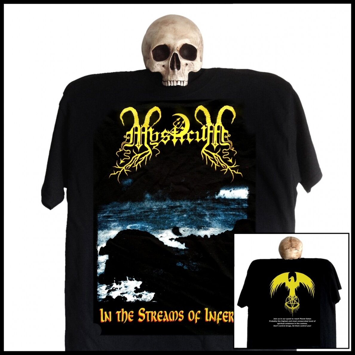Mysticum - In The Streams Of Inferno T-Shirt Mysticum - In The Streams Of Inferno T-Shirt