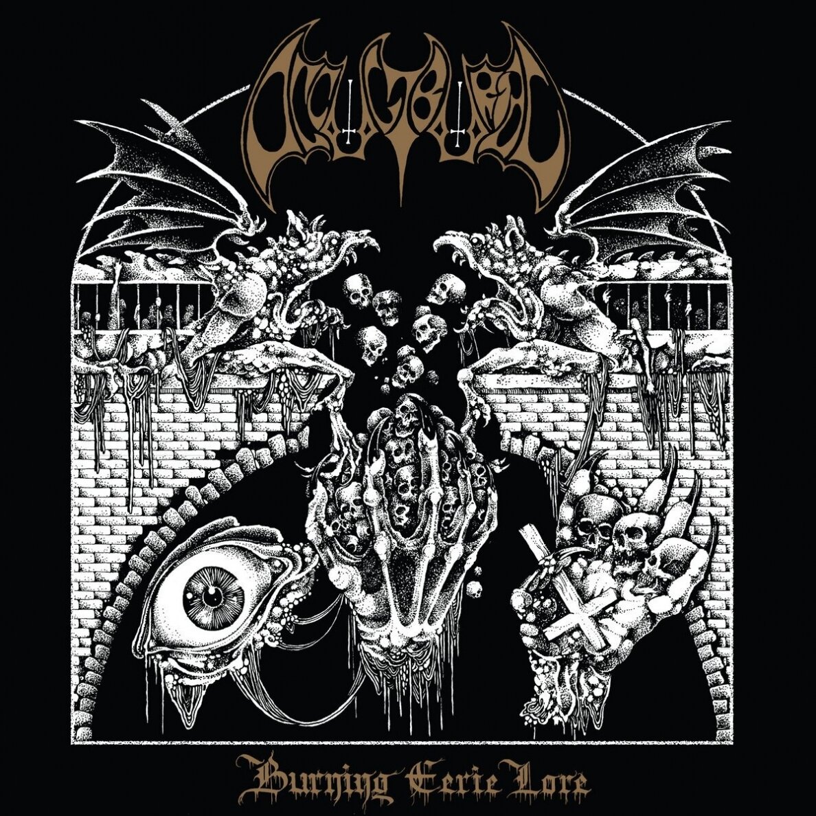 Occult Burial - Burning Eerie Lore CD Occult Burial - Burning Eerie Lore CD