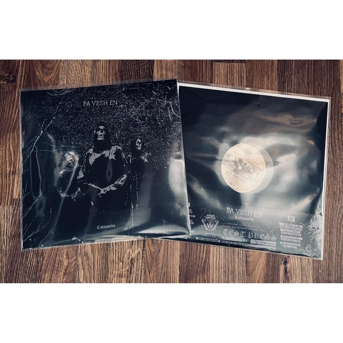 Pa Vesh En - Catacombs LP *TEST PRESS*
