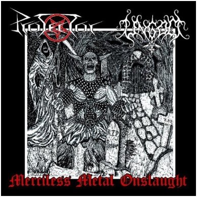 Protector / Ungod - Merciless Metal Onslaught LP