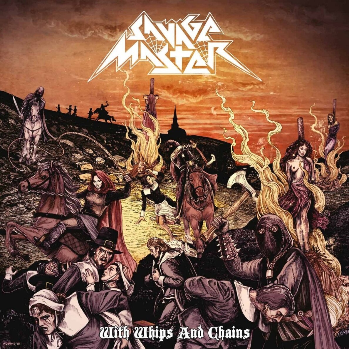 Savage Master - With Whips and Chains CD