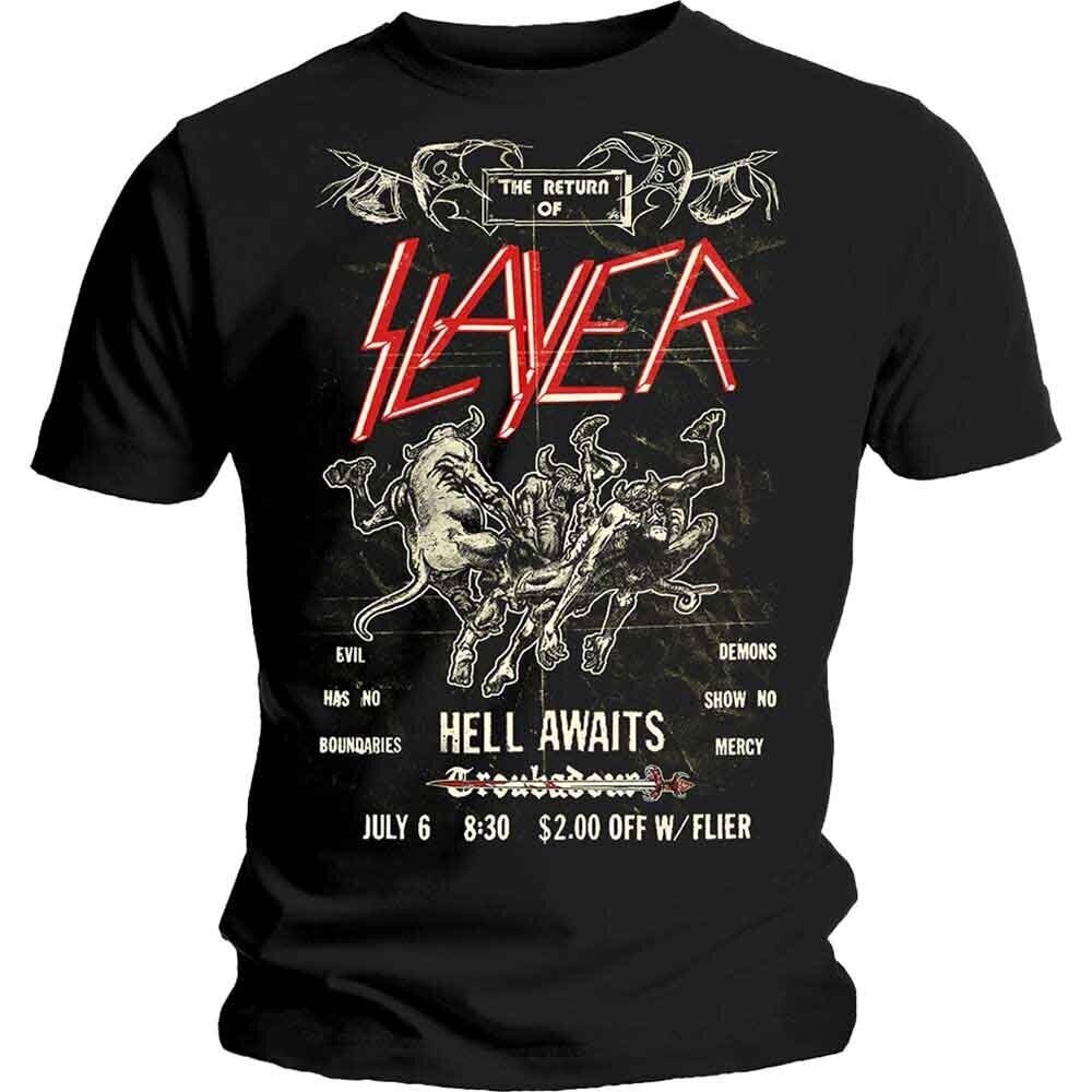 Slayer - Hell Awaits Flyer T-Shirt