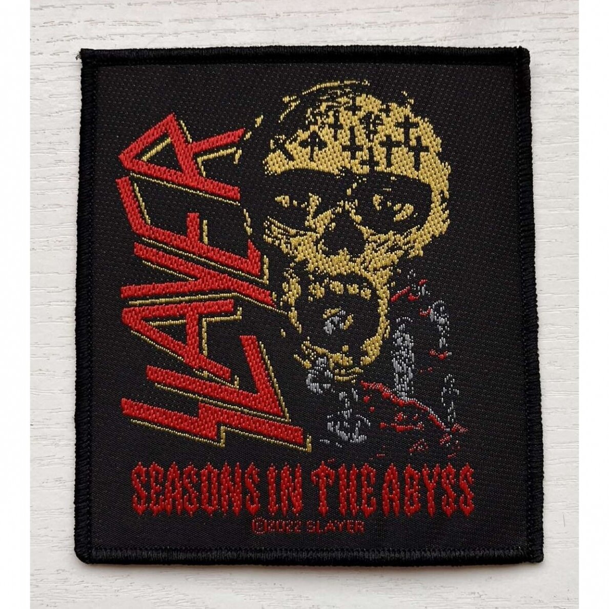 Slayer - Seasons In The Abyss (Skull) Patch