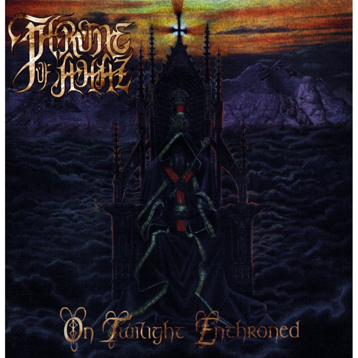 Throne Of Ahaz - On Twilight Enthroned Digi CD Throne Of Ahaz - On Twilight Enthroned Digi CD