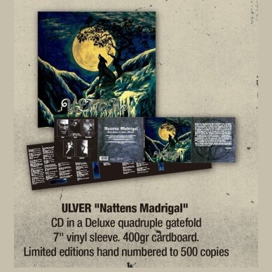 Ulver - Nattens Madrigal - Aatte Hymne Til Ulven I Manden CD (Deluxe edition) Ulver - Nattens Madrigal - Aatte Hymne Til Ulven I Manden CD (Deluxe edition)