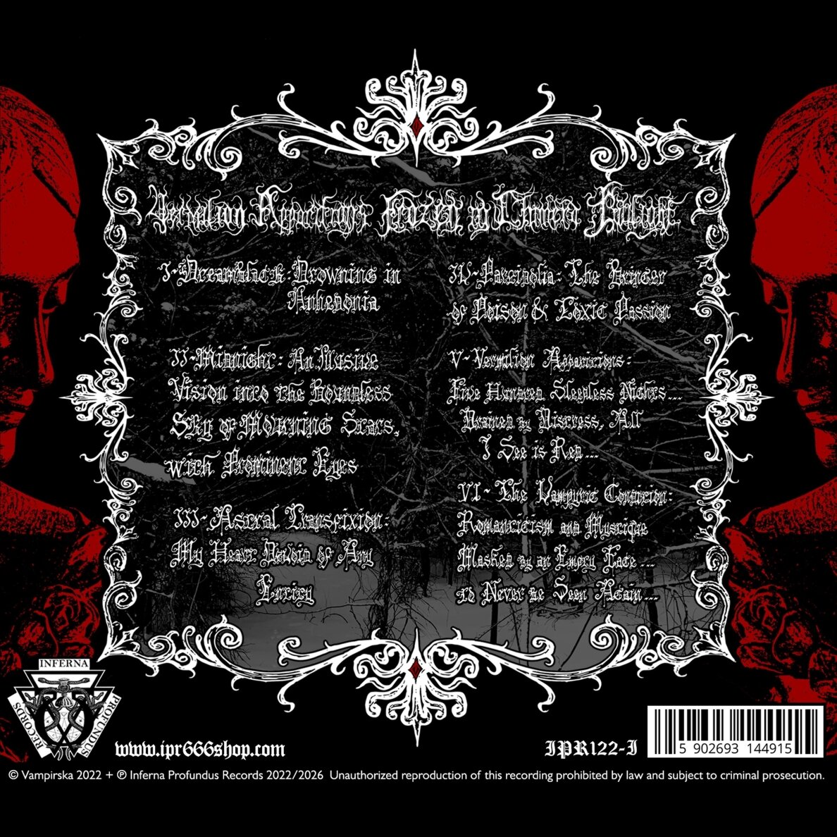 Vampirska - Vermilion Apparitions Frozen in Chimera Twilight Digi CD 1 Vampirska - Vermilion Apparitions Frozen in Chimera Twilight Digi CD 1