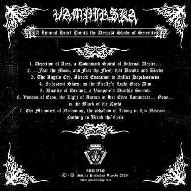 Vampirska - A Liminal Heart Paints the Deepest Shade of Serenity LP 1 Vampirska - A Liminal Heart Paints the Deepest Shade of Serenity LP 1